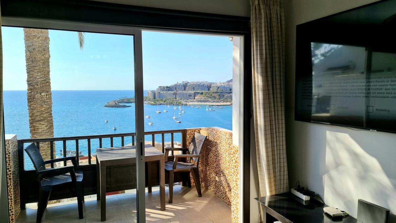 Deluxe Seaview-Sunsets !Transfe-R Inc! Pool,2Aircond,2Tv65",600Mb Dishwasher,,2 Beaches,Anfi-View Apartment Patalavaca Exterior foto