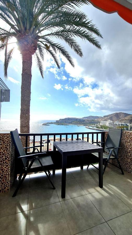 Deluxe Seaview-Sunsets !Transfe-R Inc! Pool,2Aircond,2Tv65",600Mb Dishwasher,,2 Beaches,Anfi-View Apartment Patalavaca Exterior foto