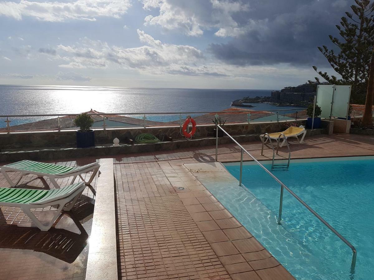 Deluxe Seaview-Sunsets !Transfe-R Inc! Pool,2Aircond,2Tv65",600Mb Dishwasher,,2 Beaches,Anfi-View Apartment Patalavaca Exterior foto