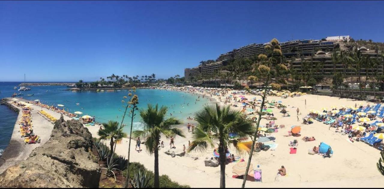 Deluxe Seaview-Sunsets !Transfe-R Inc! Pool,2Aircond,2Tv65",600Mb Dishwasher,,2 Beaches,Anfi-View Apartment Patalavaca Exterior foto